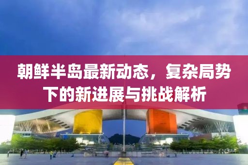 朝鲜半岛最新动态，复杂局势下的新进展与挑战解析