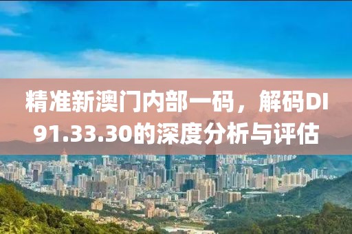 精准新澳门内部一码，解码DI91.33.30的深度分析与评估