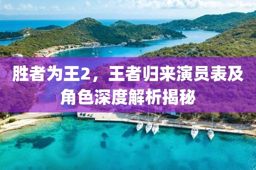 胜者为王2，王者归来演员表及角色深度解析揭秘