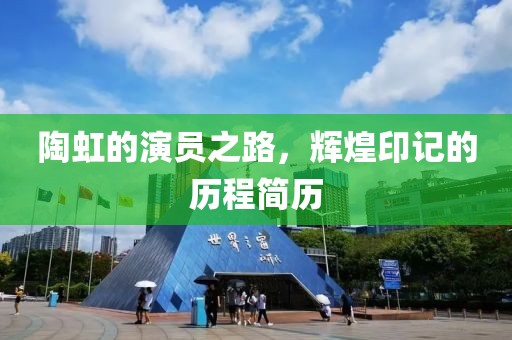 陶虹的演员之路，辉煌印记的历程简历