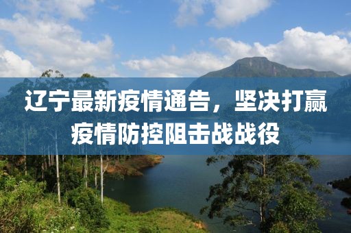 辽宁最新疫情通告，坚决打赢疫情防控阻击战战役