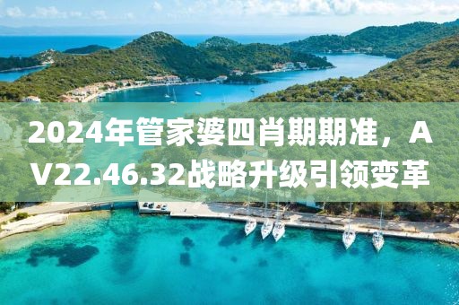 2024年管家婆四肖期期准，AV22.46.32战略升级引领变革