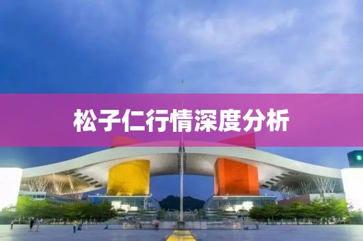 松子仁行情深度分析