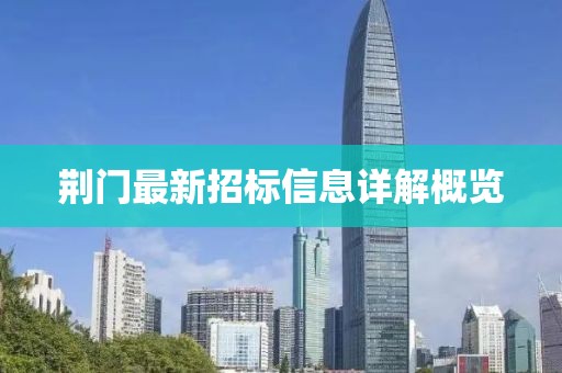 荆门最新招标信息详解概览