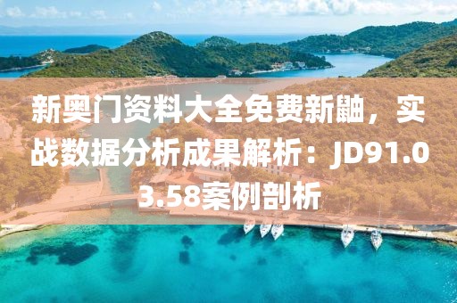 新奥门资料大全免费新鼬，实战数据分析成果解析：JD91.03.58案例剖析