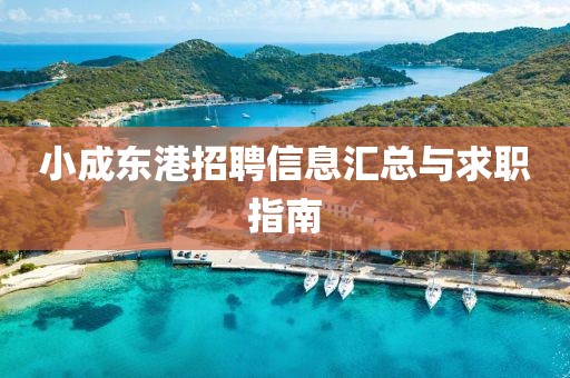 小成东港招聘信息汇总与求职指南