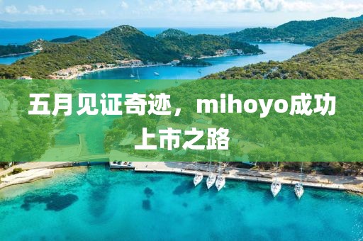 五月见证奇迹，mihoyo成功上市之路