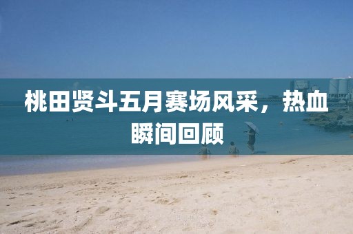 桃田贤斗五月赛场风采，热血瞬间回顾