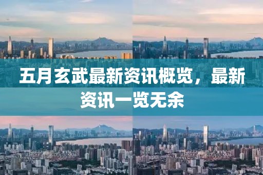 五月玄武最新资讯概览，最新资讯一览无余