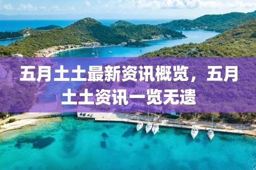 五月土土最新资讯概览，五月土土资讯一览无遗