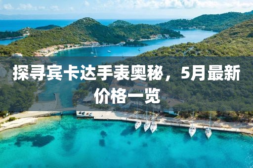 探寻宾卡达手表奥秘，5月最新价格一览