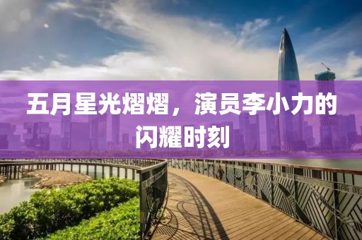 五月星光熠熠，演员李小力的闪耀时刻