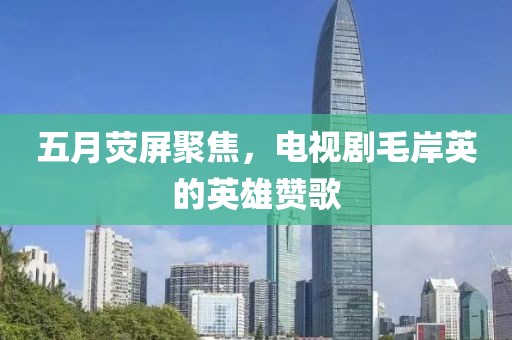 五月荧屏聚焦，电视剧毛岸英的英雄赞歌