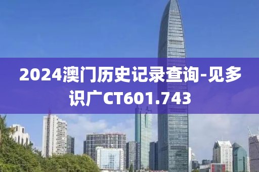 2024澳门历史记录查询-见多识广CT601.743
