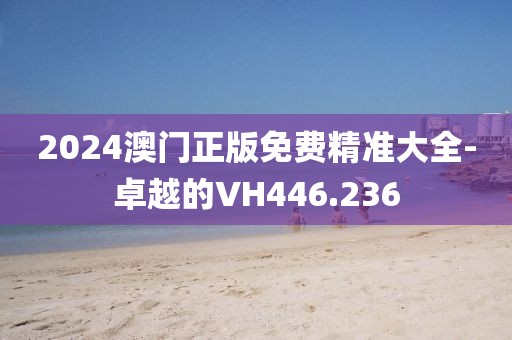 2024澳门正版免费精准大全-卓越的VH446.236