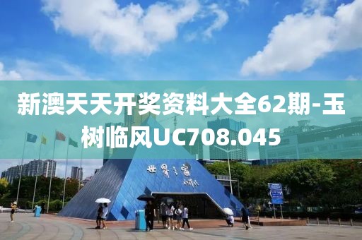 新澳天天开奖资料大全62期-玉树临风UC708.045