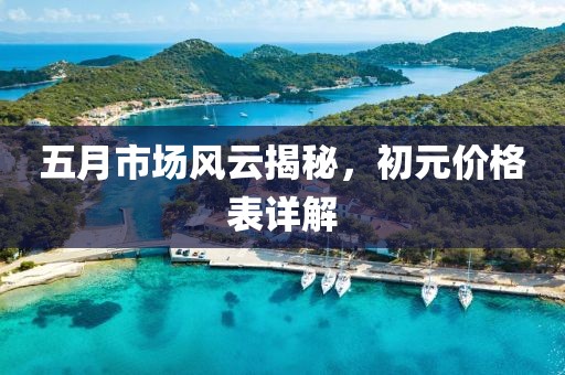 五月市场风云揭秘，初元价格表详解