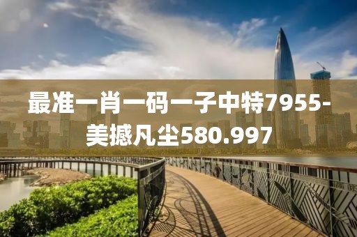 最准一肖一码一子中特7955-美撼凡尘580.997