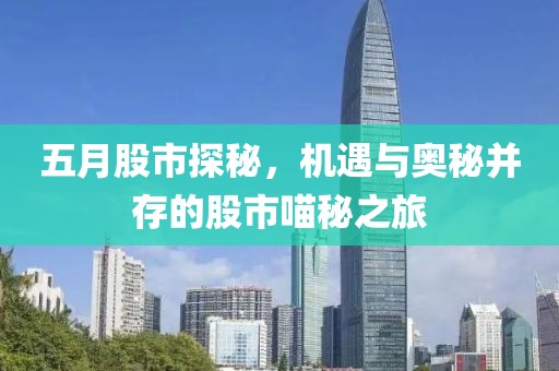 五月股市探秘，机遇与奥秘并存的股市喵秘之旅