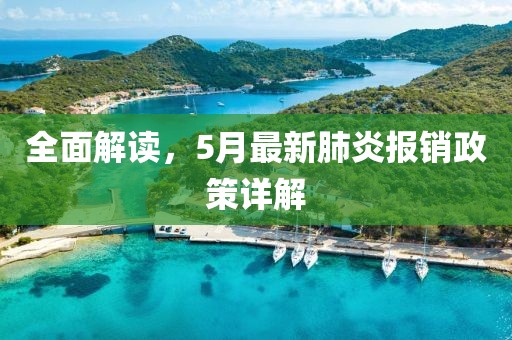 全面解读，5月最新肺炎报销政策详解