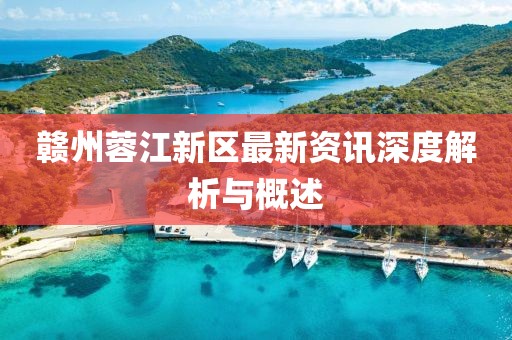 赣州蓉江新区最新资讯深度解析与概述