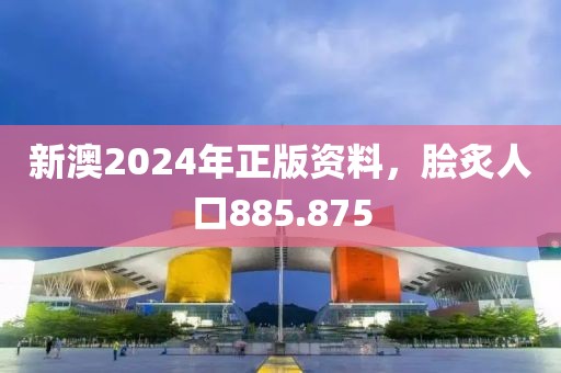 新澳2024年正版资料，脍炙人口885.875