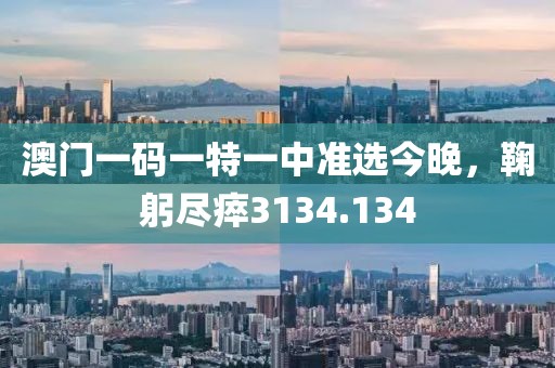 澳门一码一特一中准选今晚，鞠躬尽瘁3134.134