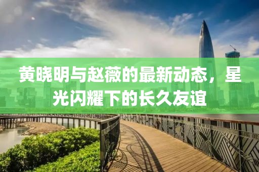 黄晓明与赵薇的最新动态，星光闪耀下的长久友谊