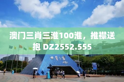 澳门三肖三淮100淮，推襟送抱 DZ2552.555