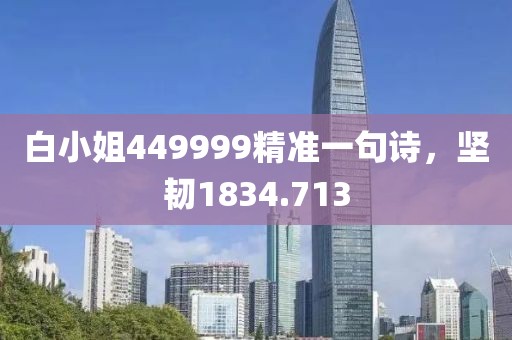 白小姐449999精准一句诗，坚韧1834.713