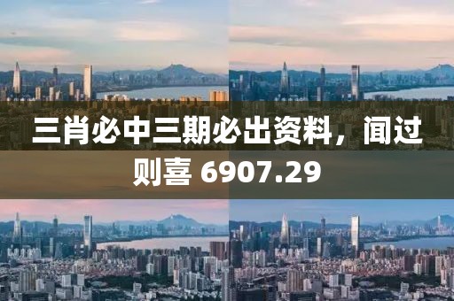 三肖必中三期必出资料，闻过则喜 6907.29