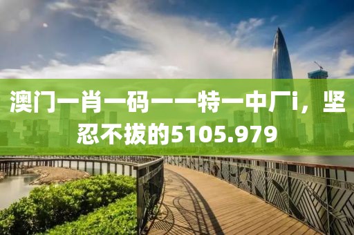 澳门一肖一码一一特一中厂i，坚忍不拔的5105.979