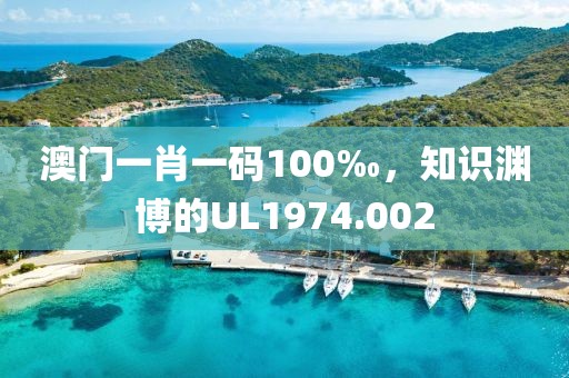 澳门一肖一码100‰，知识渊博的UL1974.002