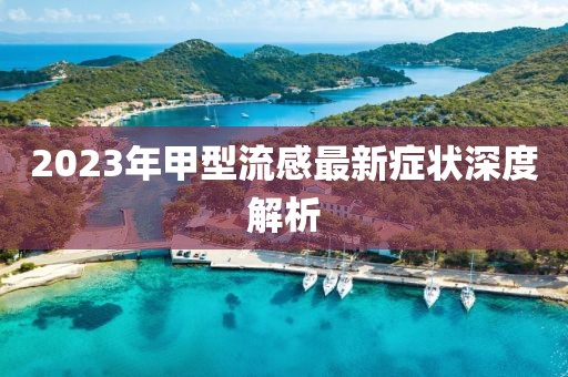 2023年甲型流感最新症状深度解析