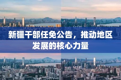 新疆干部任免公告，推动地区发展的核心力量