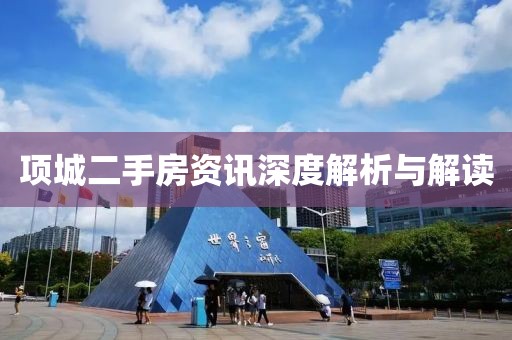 项城二手房资讯深度解析与解读