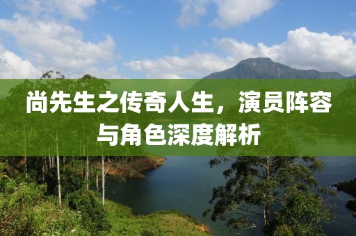 尚先生之传奇人生，演员阵容与角色深度解析