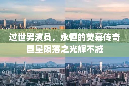 过世男演员，永恒的荧幕传奇巨星陨落之光辉不减