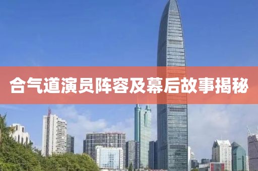 合气道演员阵容及幕后故事揭秘