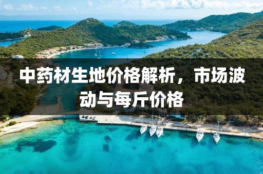 中药材生地价格解析，市场波动与每斤价格