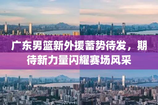 广东男篮新外援蓄势待发，期待新力量闪耀赛场风采