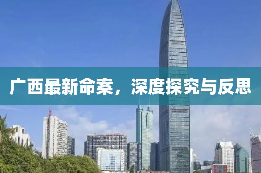 广西最新命案，深度探究与反思