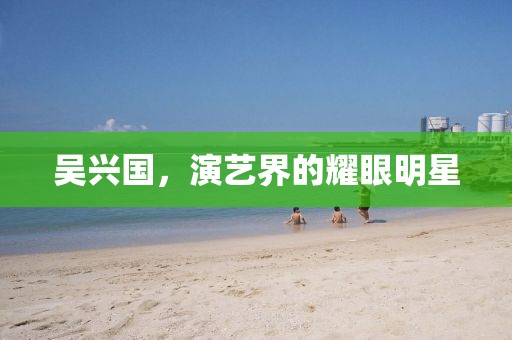 吴兴国，演艺界的耀眼明星