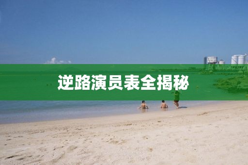 逆路演员表全揭秘